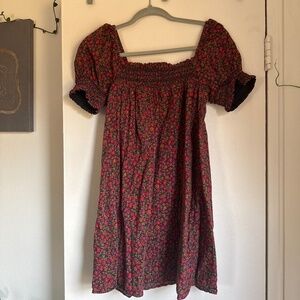 American Eagle floral babydoll dress